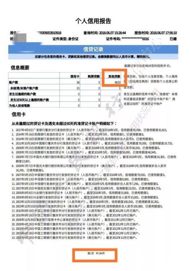 网贷是怎么毁掉你的征信的！